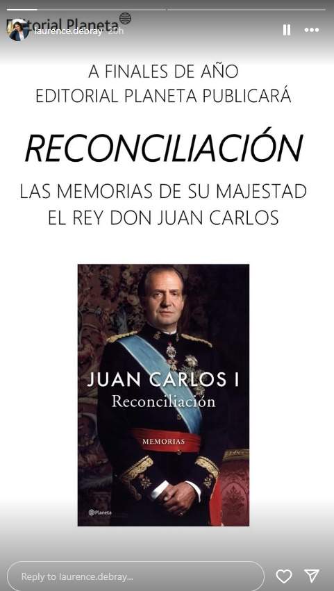 Reconciliación, Editorial Planeta Ig