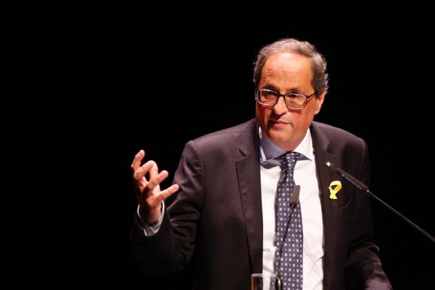 ELNACIONAL Torra conferencia TNC Sergi Alcazar ELNACIONAL Torra conferencia TNC Sergi Alcazar