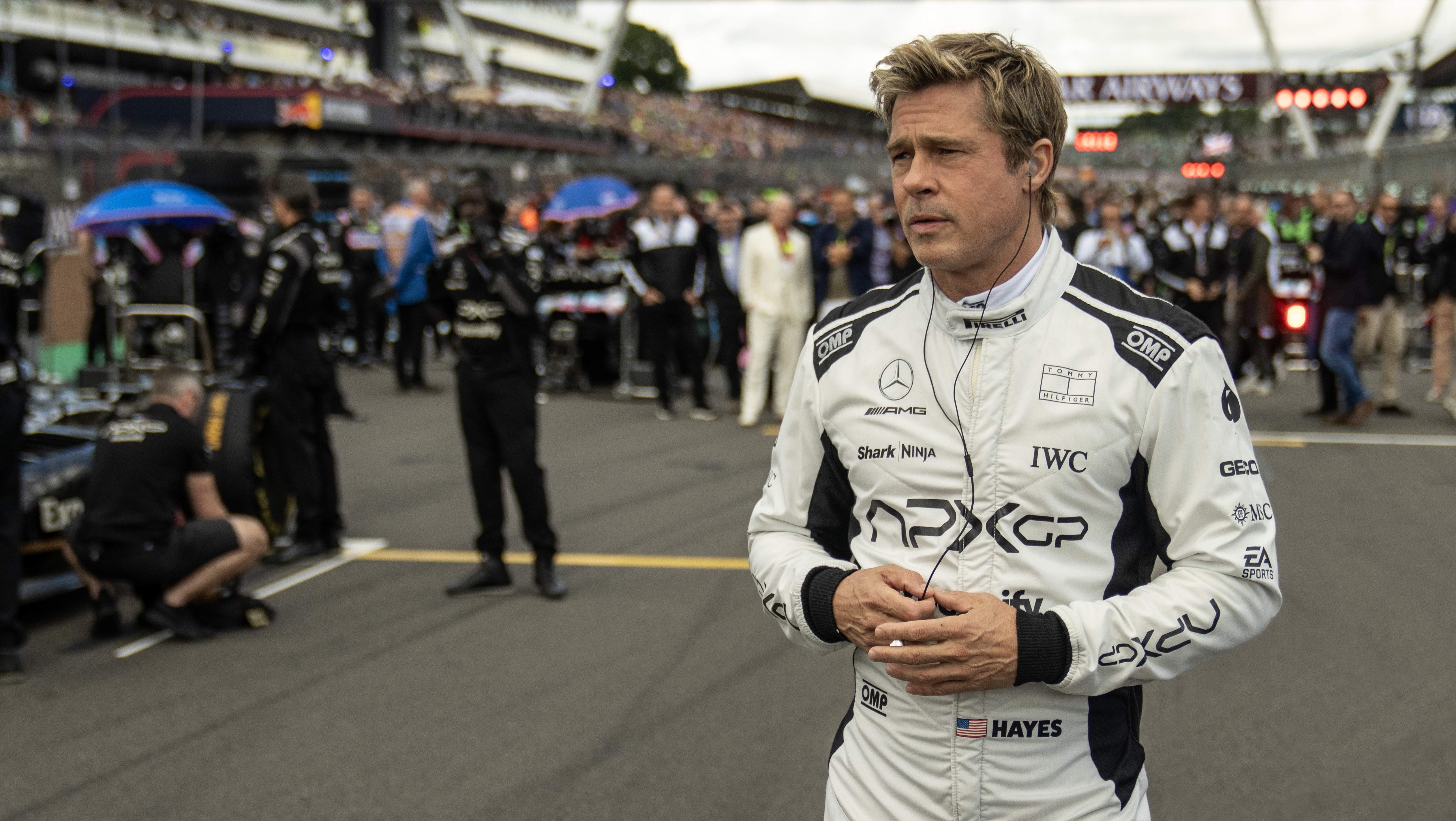Brad Pitt juega a ser Fernando Alonso