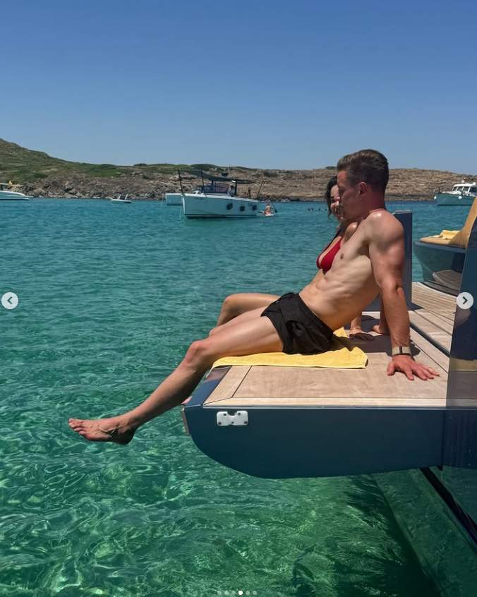 Ter Stegen i Ona a Menorca, Instagram