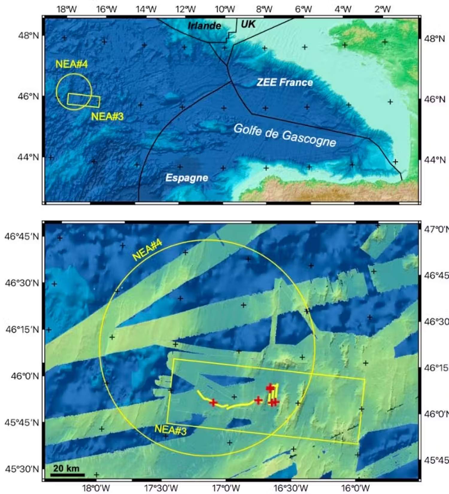 Zona on es van abocar els barrils radiactius durant quatre dècades