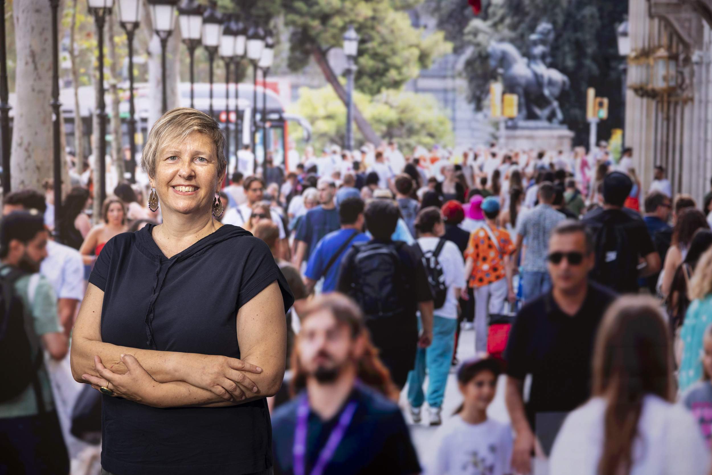 Anna Carrasco: “L'Ajuntament de Barcelona vol els diners del turisme, però no el turista”