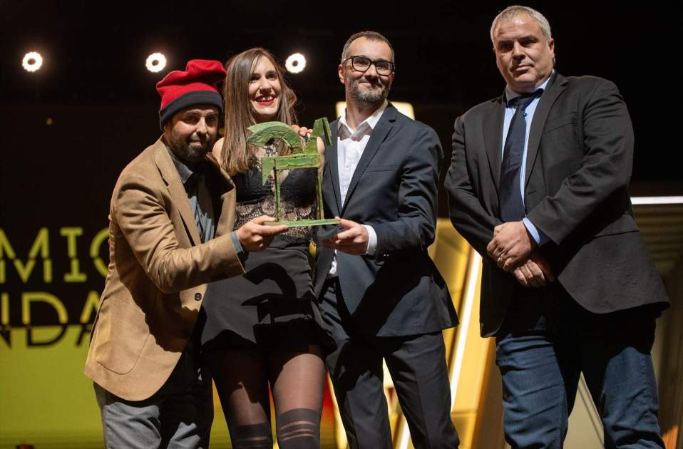 EuropaPress 5593813 actor humorista lluis jutglar peyu recoge premio gala entrega premios ondas