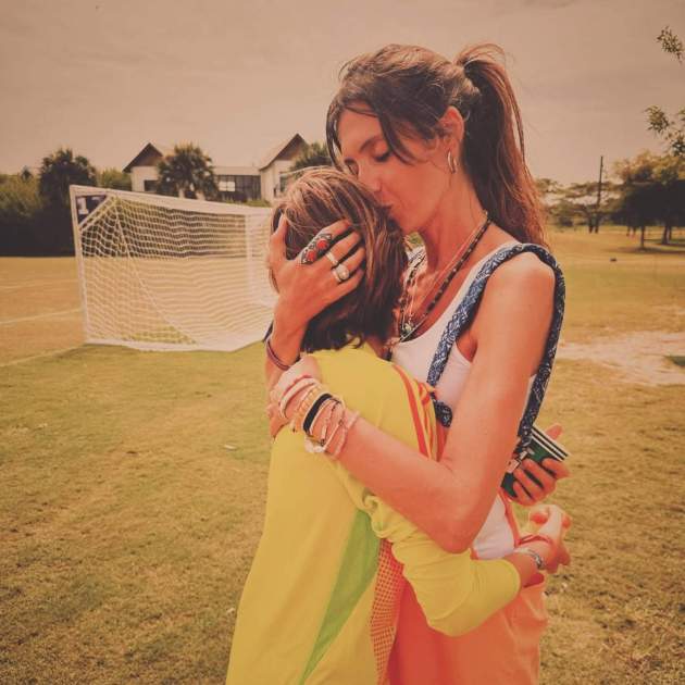 Sara Carbonero con Martín, su hijo / Instagram