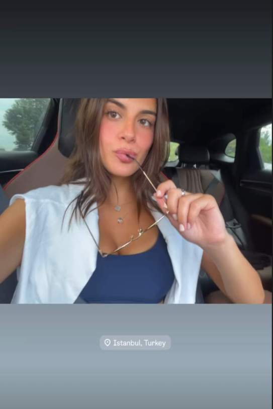 Maria Guardiola a Turquia   Instagram