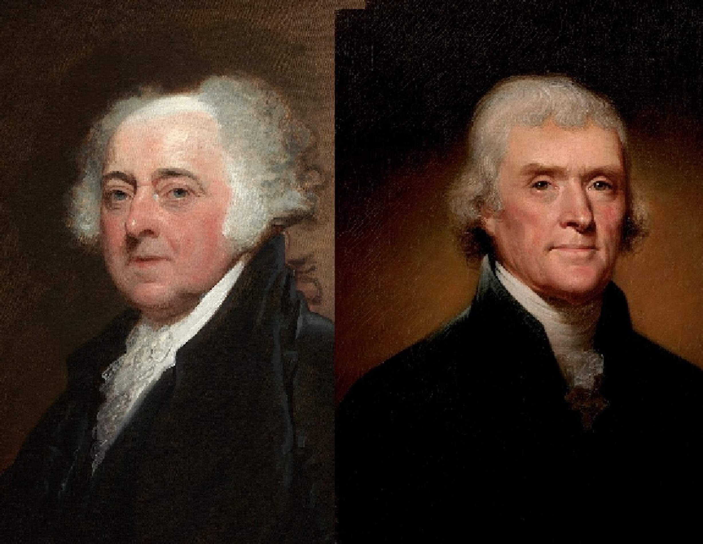 50è aniversari de la Declaració d’Independència americana i mort de dos expresidents