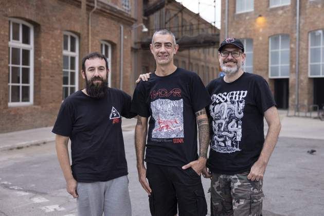 20250703 LLIBRE HEAVY METAL CATALA EDUARD CREMADES, DANI FARRUS, DANI MORELL / Foto: Montse Giralt 20250703 LLIBRE HEAVY METAL CATALA EDUARD CREMADES, DANI FARRUS, DANI MORELL / Foto: Montse Giralt