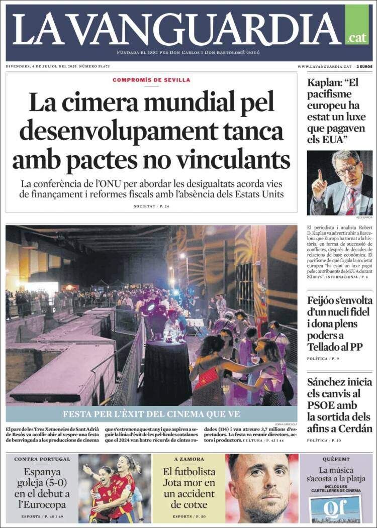 'La Vanguardia' 4 'La Vanguardia' 4