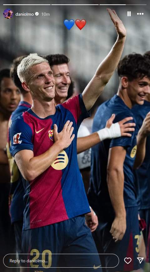 Dani Olmo humilia Nico Williams a Instagram Dani Olmo humilia Nico Williams a Instagram