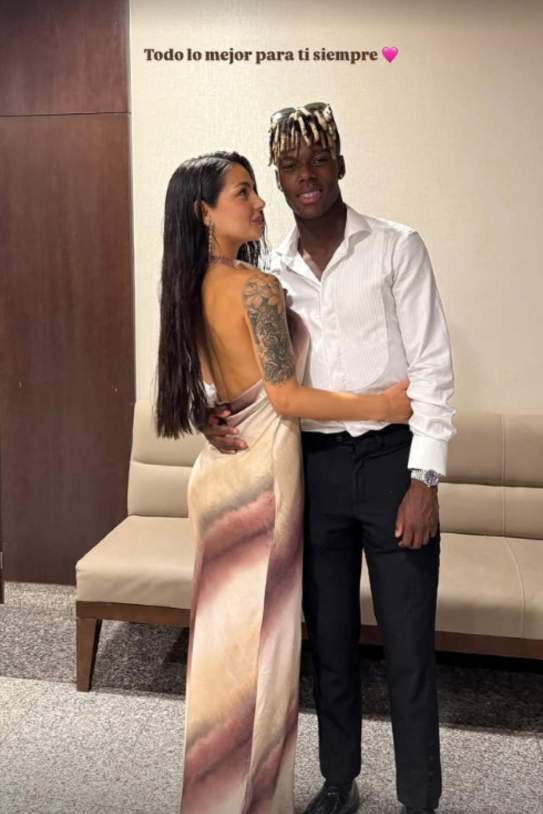 Les paraules d'Ainhi García a Nico Williams Instagram Les paraules d'Ainhi García a Nico Williams Instagram