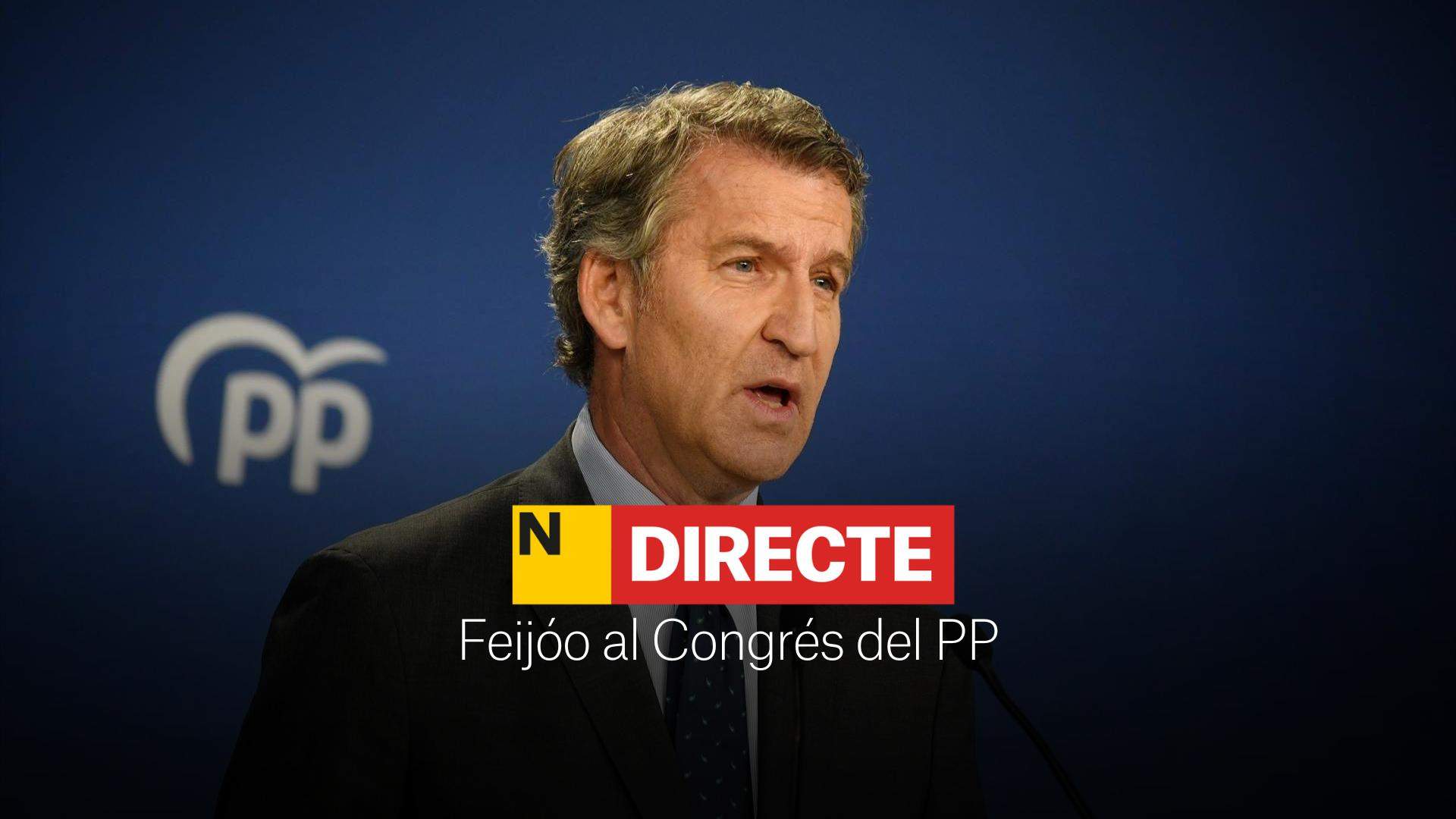 Congrés del PP, DIRECTE | Discurs de Feijóo abans de revalidar la presidència