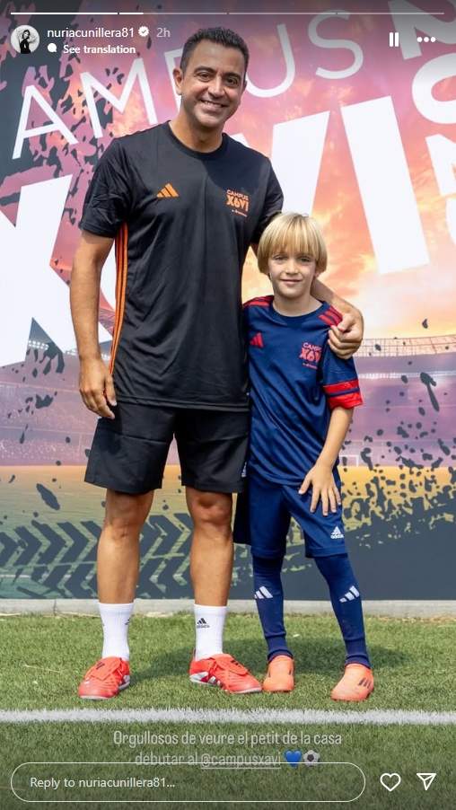 Xavi i Dan, el fill / Instagram Xavi i Dan, el fill / Instagram