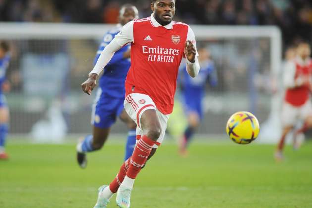 Thomas Partey en un partit contra el Leicester / Foto: Europa Press Thomas Partey en un partit contra el Leicester / Foto: Europa Press