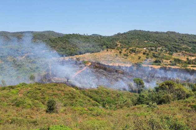 incendi forestal girona incendi forestal girona