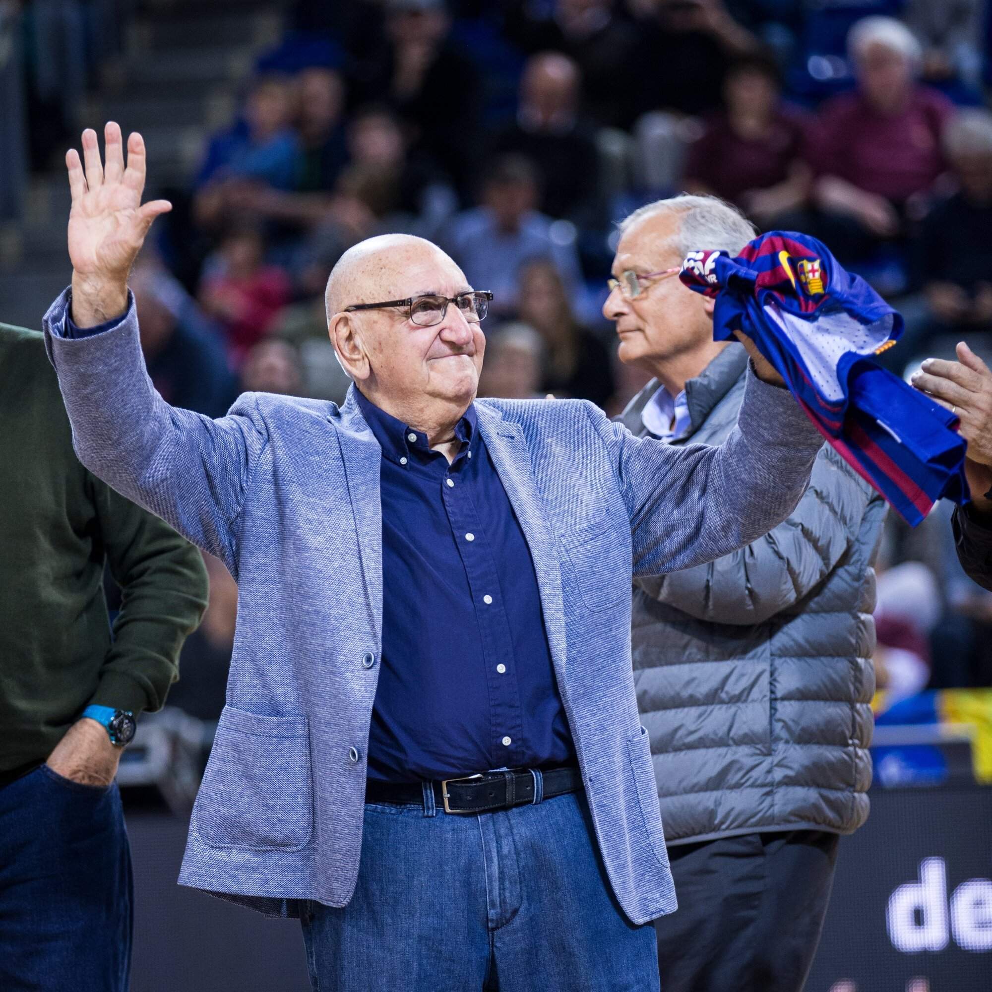 Mor Xabier Añua, exentrenador del Barça de bàsquet entre 1968 i 1972