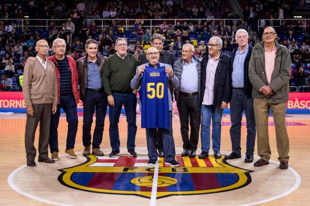 Homenatge a Xabier Añua al Palau Blaugrana / Foto: F. C. Barcelona Homenatge a Xabier Añua al Palau Blaugrana / Foto: F. C. Barcelona
