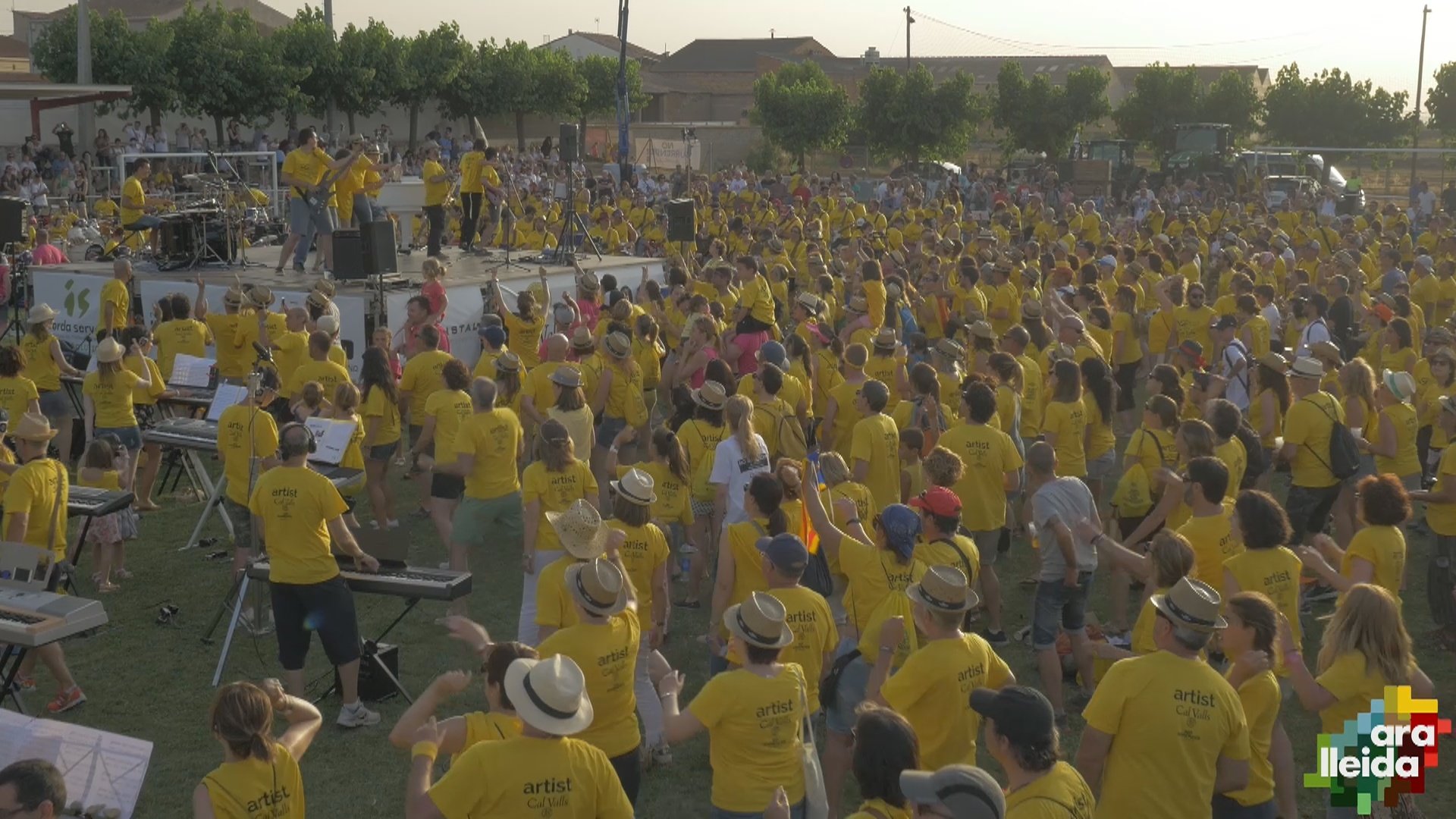 Samarretes grogues al nou vídeo del festival No Surrender
