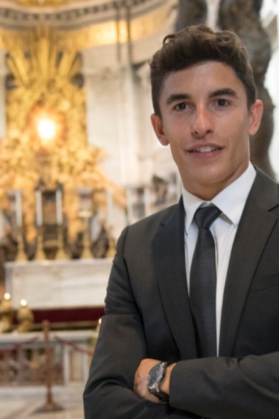 Marc Márquez Vaticano @marcmarquez93