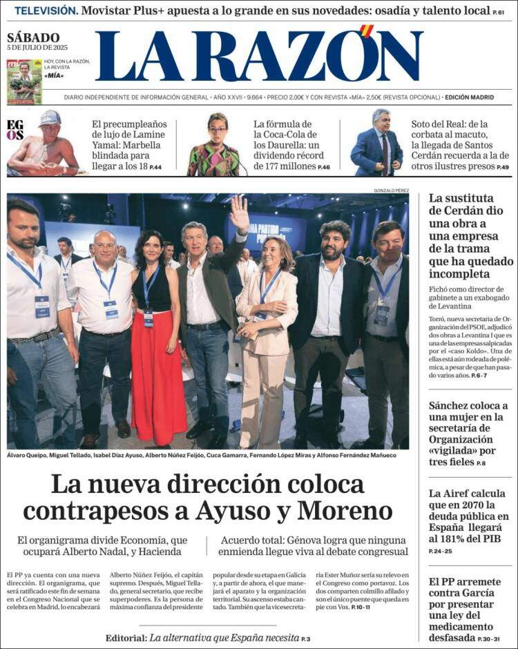 'La Razón' 5 'La Razón' 5