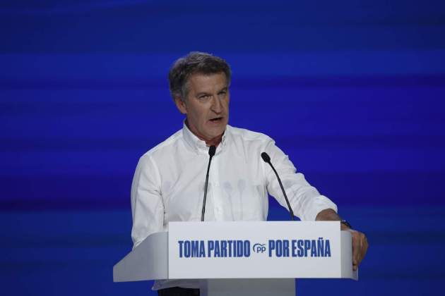 Discurs Feijóo congrés PP EFE Discurs Feijóo congrés PP EFE