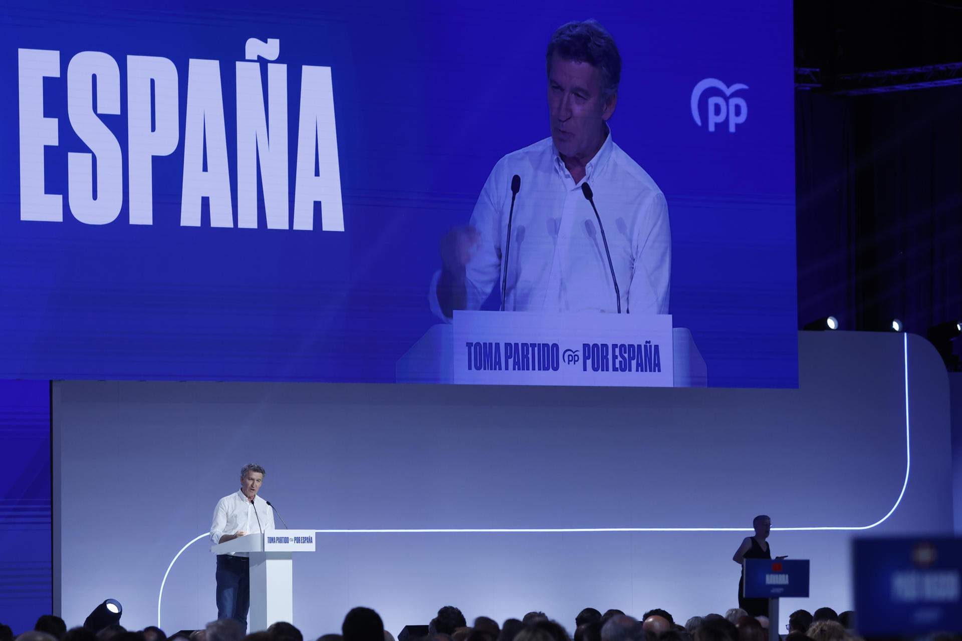 Feijóo invoca totes les ànimes del PP en l'últim esforç per arribar a la Moncloa