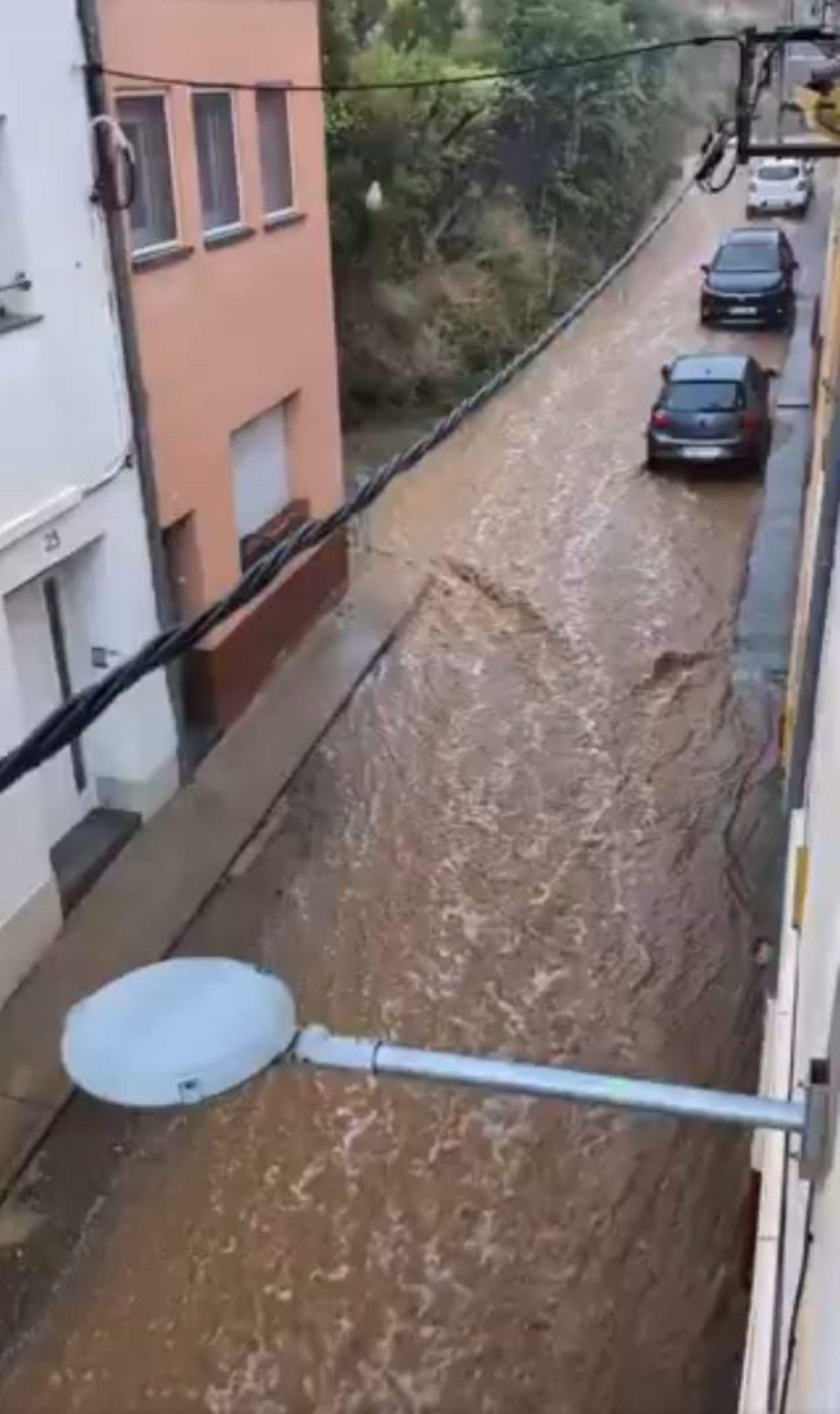 Tempestes de rècord a la Selva: Anglès recull 123 litres i registra el dia més plujós en 24 anys