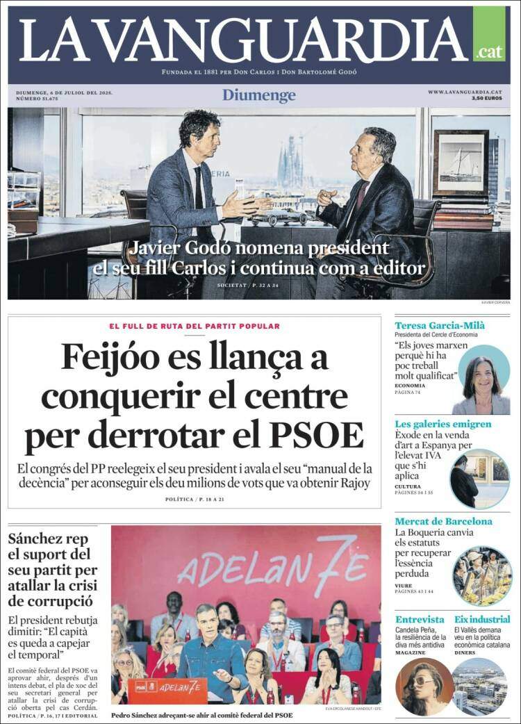'La Vanguardia' 6 'La Vanguardia' 6