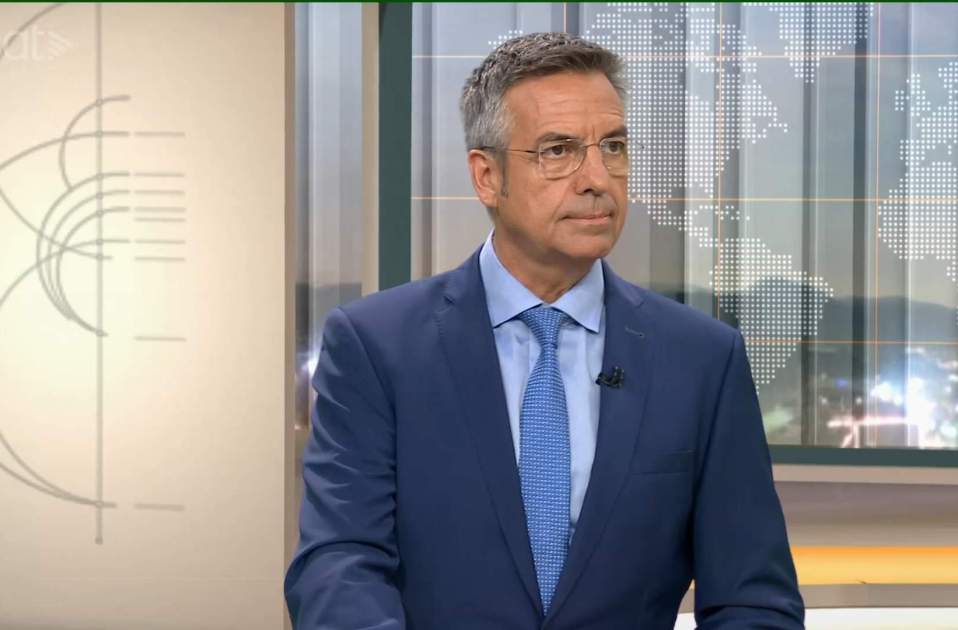 Ramon Pellicer haciendo el TN el sábado por la noche, TV3 Ramon Pellicer haciendo el TN el sábado por la noche, TV3