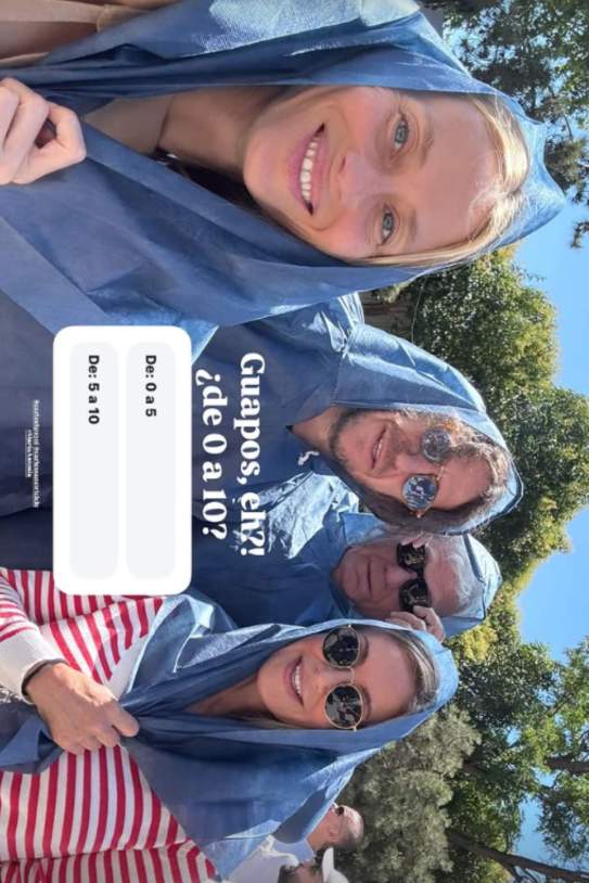 Vanesa Lorenzo, Puyol, Carles Sans y María Antonia / Instagram Vanesa Lorenzo, Puyol, Carles Sans y María Antonia / Instagram