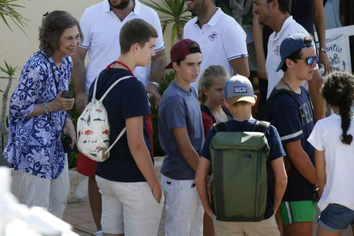 Los Marichalar y los Urdangarin haciendo un curso de vela en Palma, EFE Los Marichalar y los Urdangarin haciendo un curso de vela en Palma, EFE