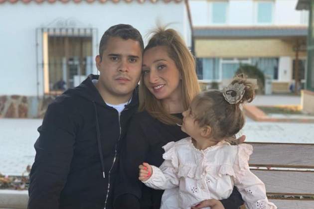 Michu i José Fernando amb la seva filla Instagram Michu i José Fernando amb la seva filla Instagram