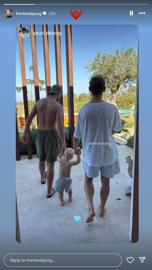 La historia de Frenkie de Jong con su hermano / Instagram La historia de Frenkie de Jong con su hermano / Instagram