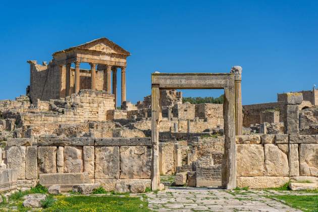 Restes de Dougga / Foto: Pol Solernou Restes de Dougga / Foto: Pol Solernou
