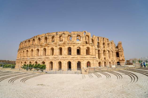 Amfiteatre d'El Jem / Foto: Pol Solernou Amfiteatre d'El Jem / Foto: Pol Solernou