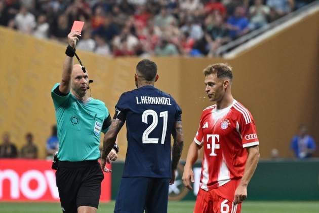 Lucas Hernandez expulsio PSG Bayern Europa Press 