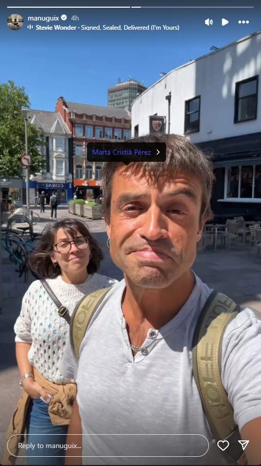 Manu Guix menciona Marta Cristià Instagram Manu Guix menciona Marta Cristià Instagram