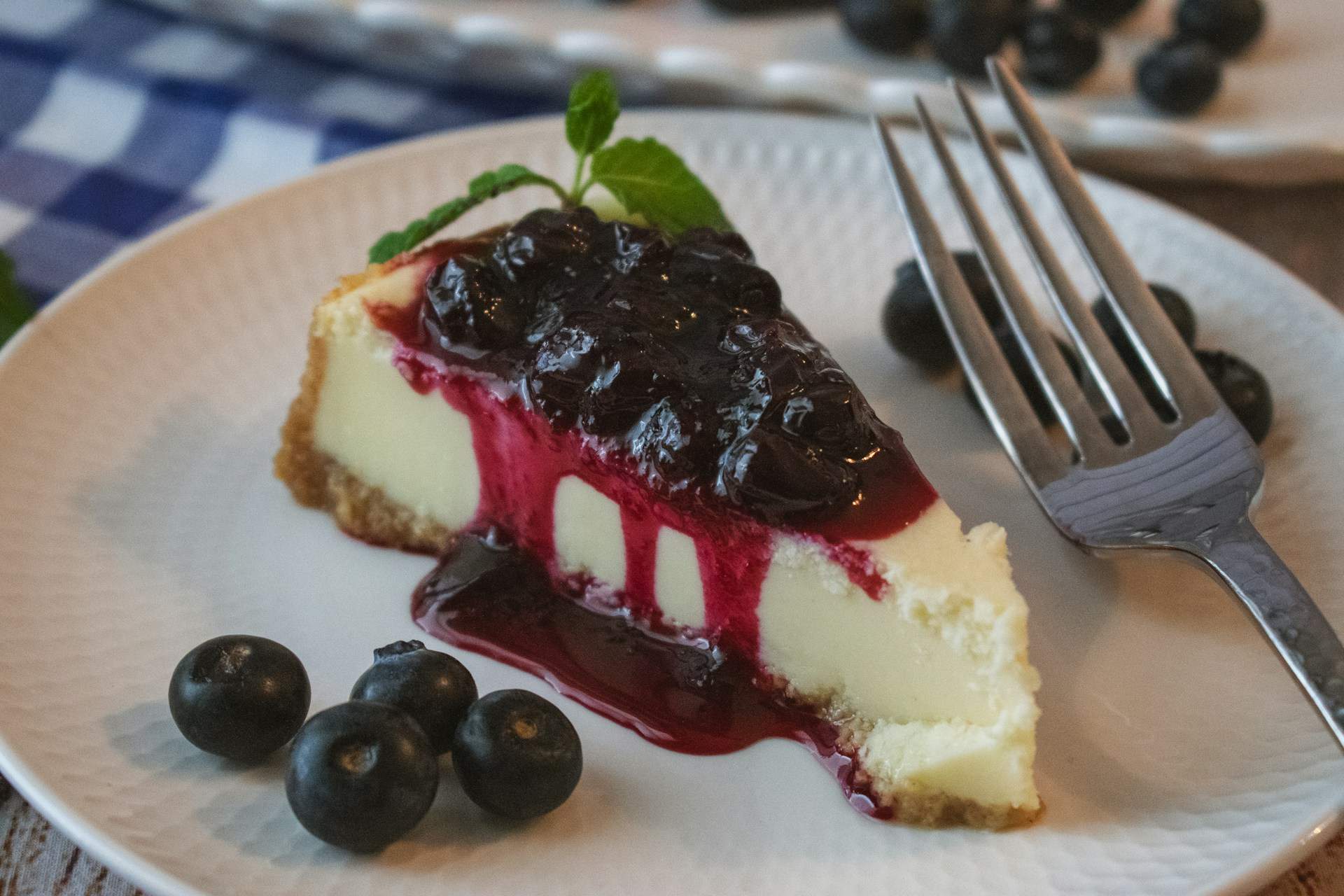 Tarta de queso fría
