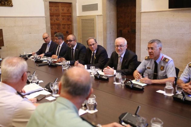 EL NACIONAL - Junta de Seguretat - Buch, Torra, Marlaska Carles Palacio EL NACIONAL - Junta de Seguretat - Buch, Torra, Marlaska Carles Palacio