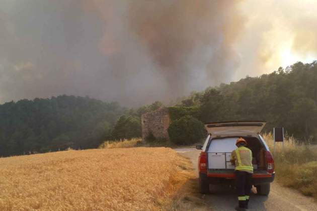 incendi forestal anoia incendi forestal anoia