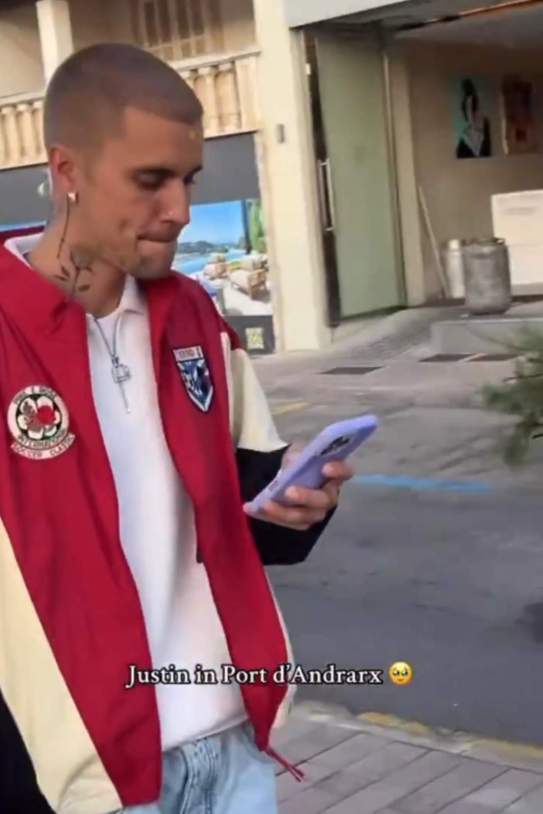 Justin Bieber paseando Tiktoker @luuciassancheezz Justin Bieber paseando Tiktoker @luuciassancheezz