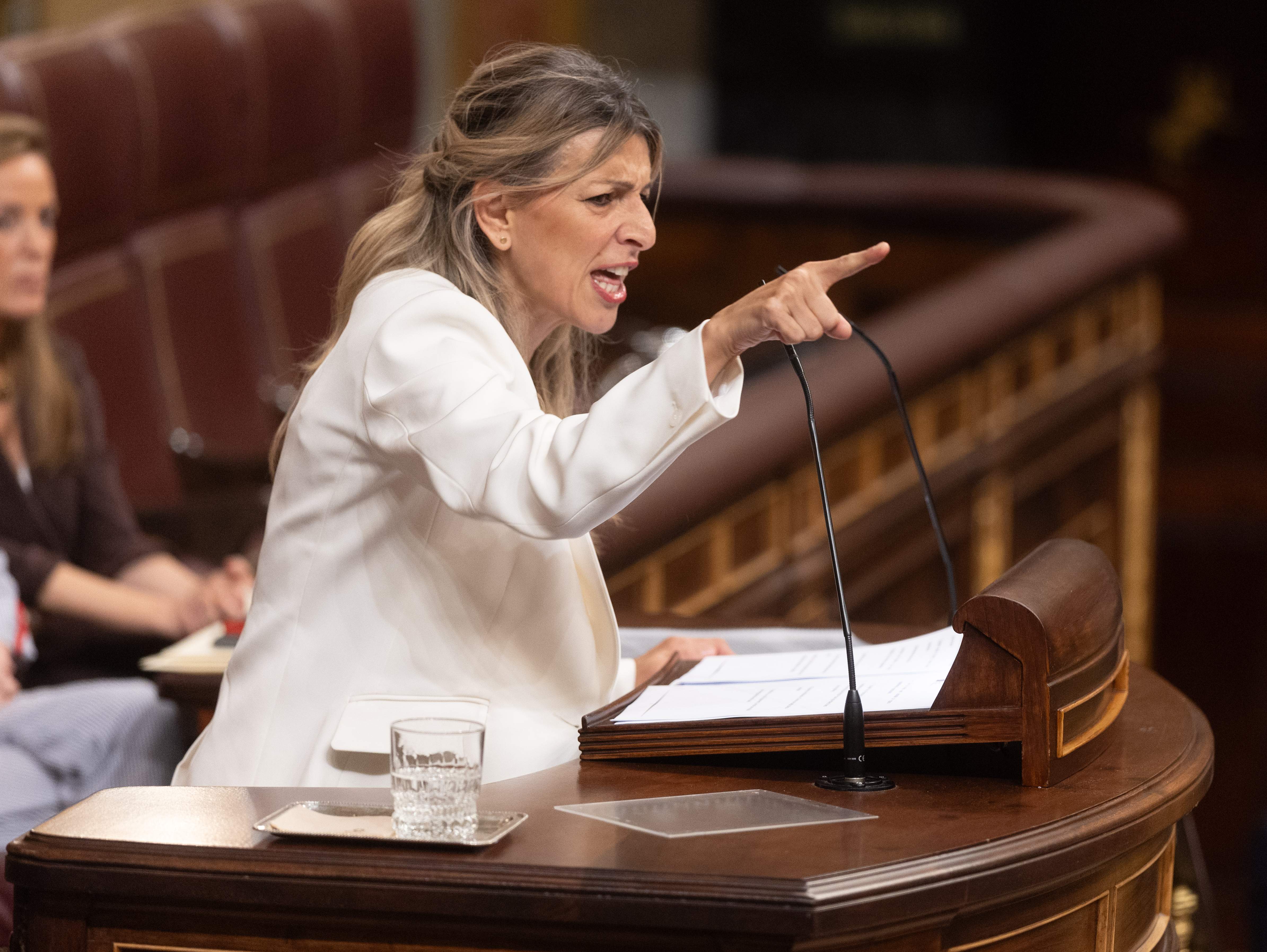 Yolanda Díaz cierra filas con Sánchez pero le exige "un cambio de rumbo" en la legislatura
