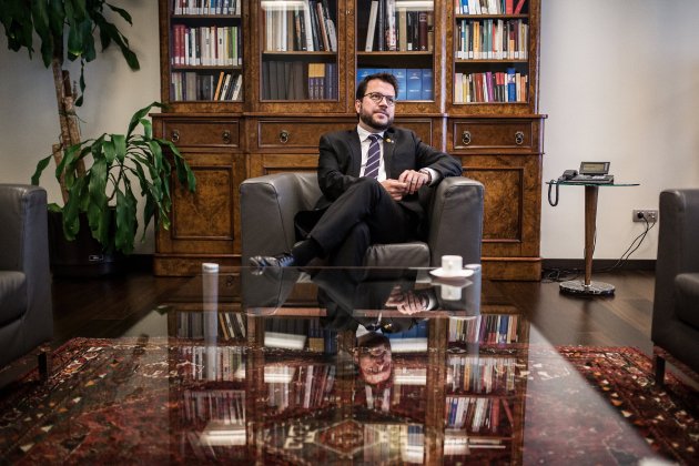 vicepresident pere aragones entrevista - Carles Palacio