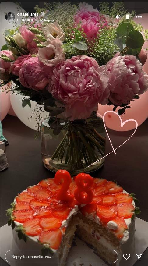 Storie aniversari Ona Sellarès Instagram Storie aniversari Ona Sellarès Instagram