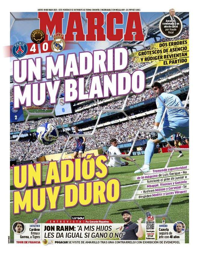 'Marca', portada 10 07 2025