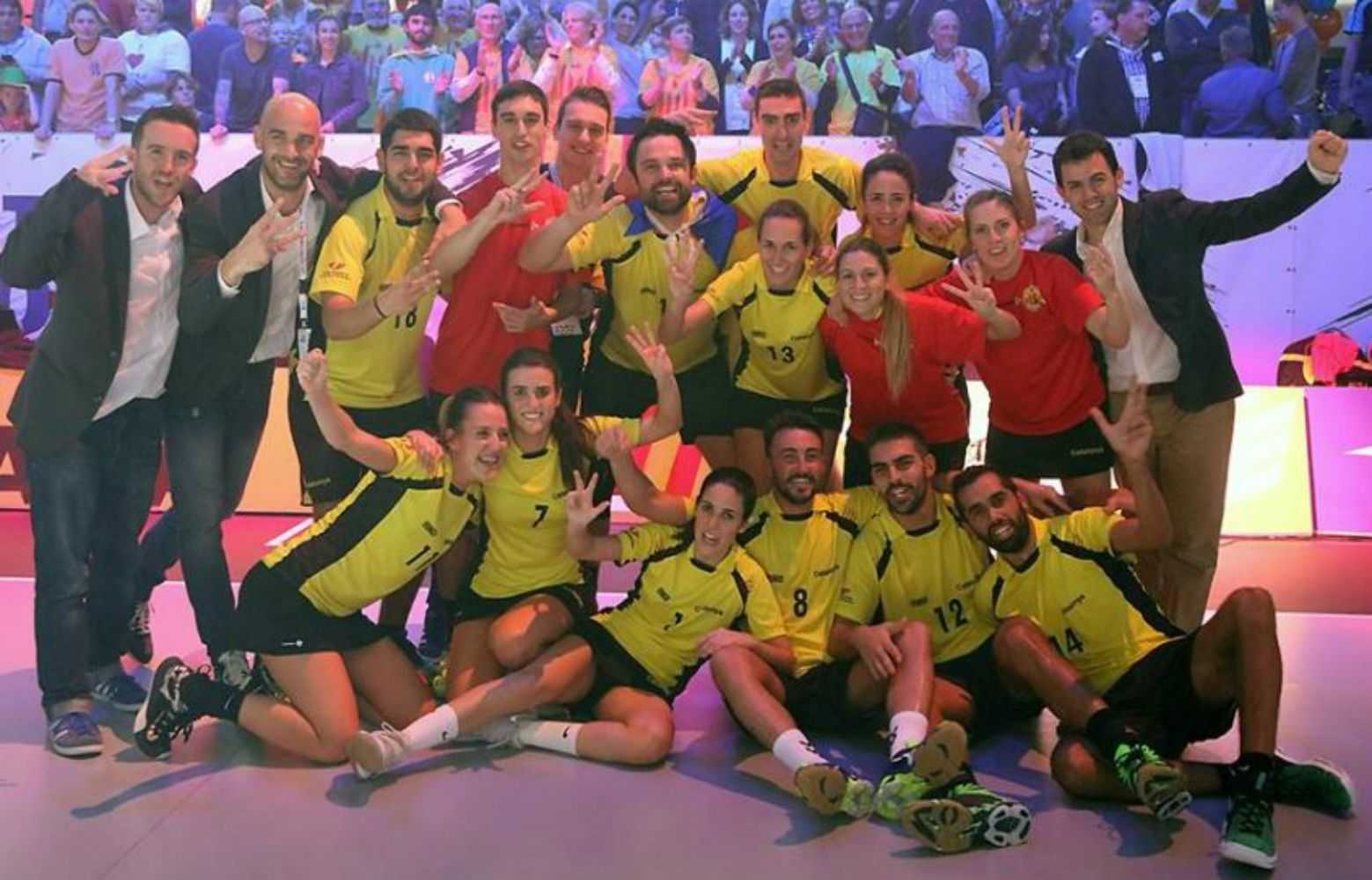 Històric bronze del corfbol català i primera medalla de Catalunya Històric bronze del corfbol català i primera medalla de Catalunya
