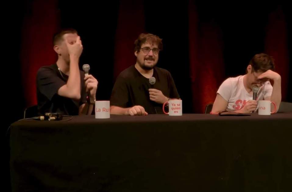 Jordi Cruz, fobia a los pájaros, con Ignasi Taltavull y Tomàs Fuentes en 'La Ruina'3 Jordi Cruz, fobia a los pájaros, con Ignasi Taltavull y Tomàs Fuentes en 'La Ruina'3