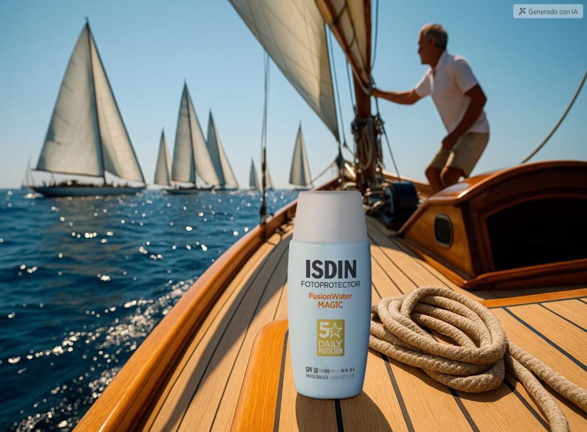 ISDIN fotoprotegeix als regatistes i assistents de la XVIII Puig Vela Clàssica Barcelona