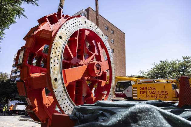 20250710 Tuneladora obres L9 Mandri / foto: Montse Giralt