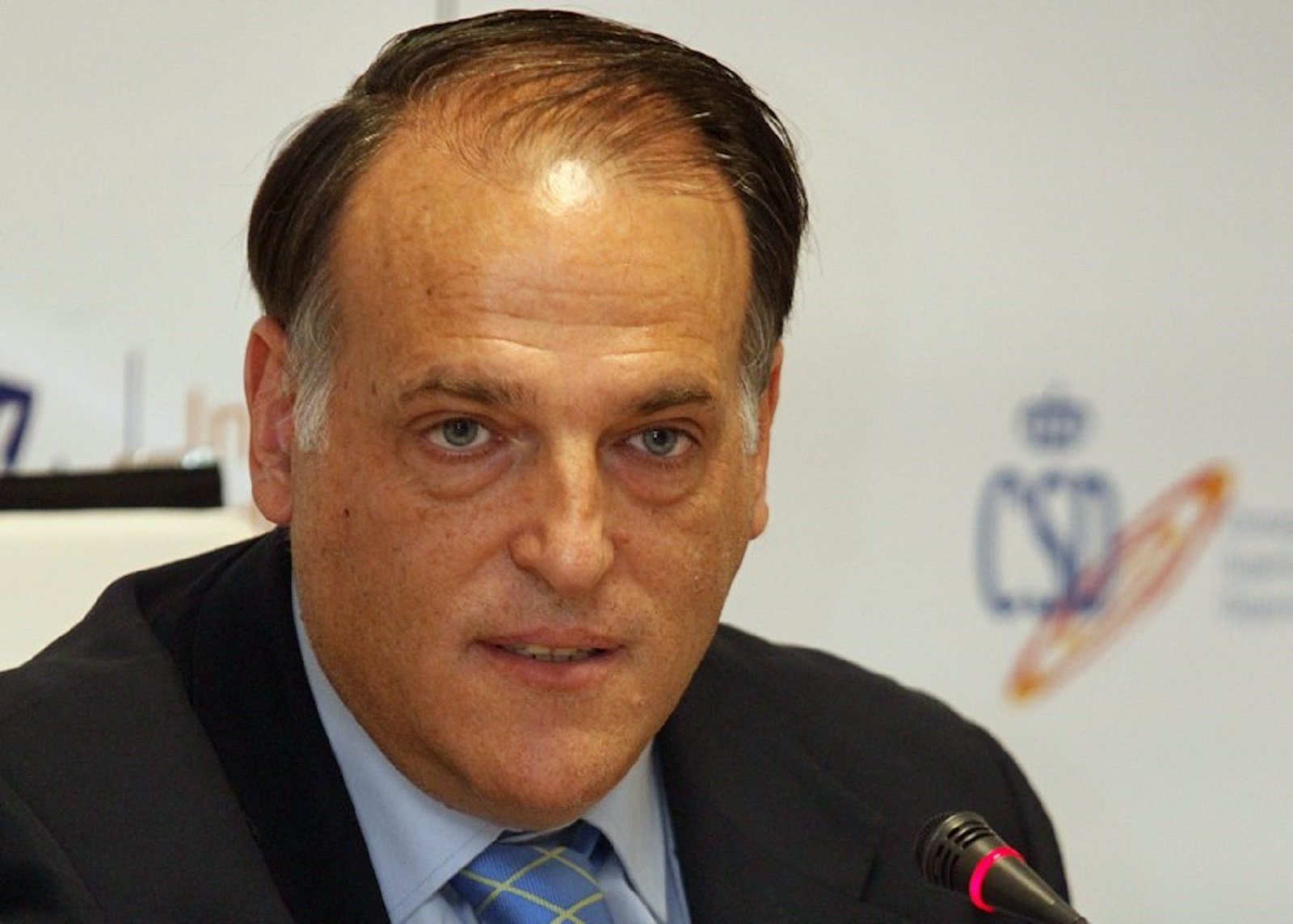 Tebas: "Los aficionados americanos del Barça no hacen apología del independentismo"