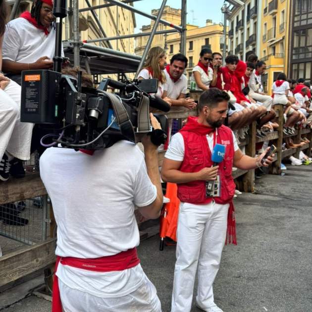 Alba Carrillo i Alberto Guzman abans de ser gravats per RTVE Instagram Alba Carrillo i Alberto Guzman abans de ser gravats per RTVE Instagram